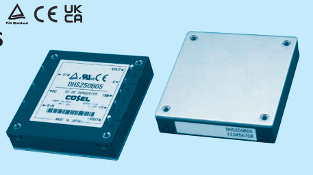 DHS250B05,DHS250B24,DHS250B48 DC-DC轉換器COSEL